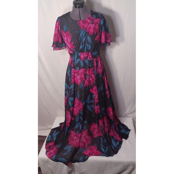 ALEXA B Nites Floral  Dress‎ - Picture 1 of 7